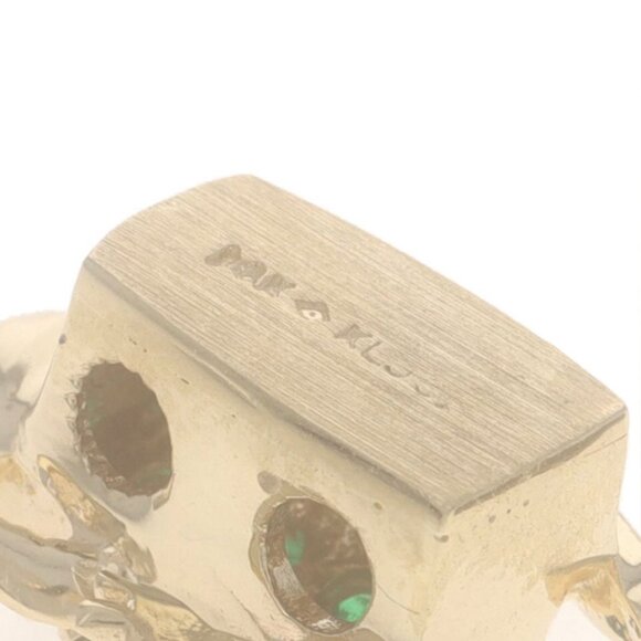 Yellow Gold Emerald Frog Slide Charm - 14k Round .32ctw Amphibian - Picture 4 of 4